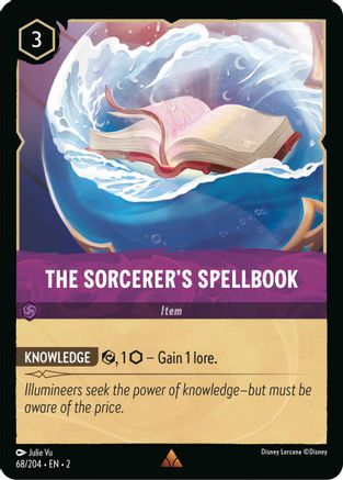 The Sorcerer's Spellbook (2-068) (Cold Foil)