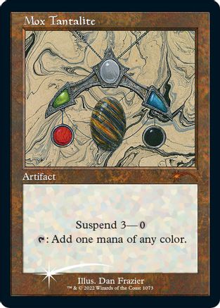 Mox Tantalite (Retro Frame) (Foil Etched) (SLD-1073) (Foil)