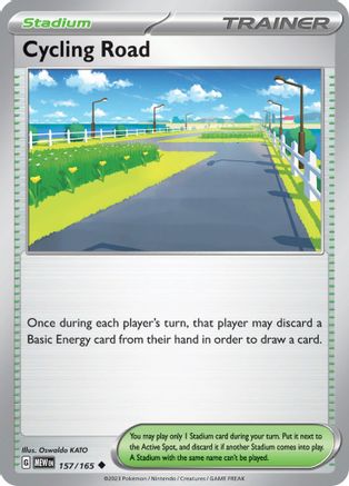 Cycling Road (MEW-157) (Reverse Holofoil)