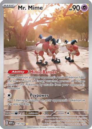 Mr. Mime (MEW-179) (Holofoil)