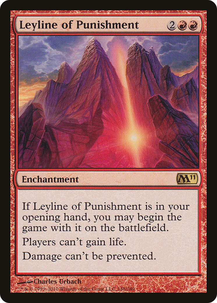 Leyline of Punishment (M11-148) (Foil)
