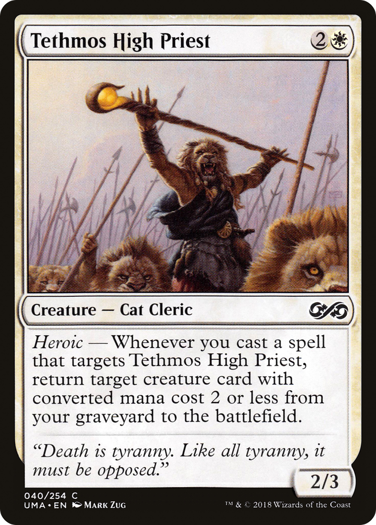 Tethmos High Priest (UMA-040) (Foil)