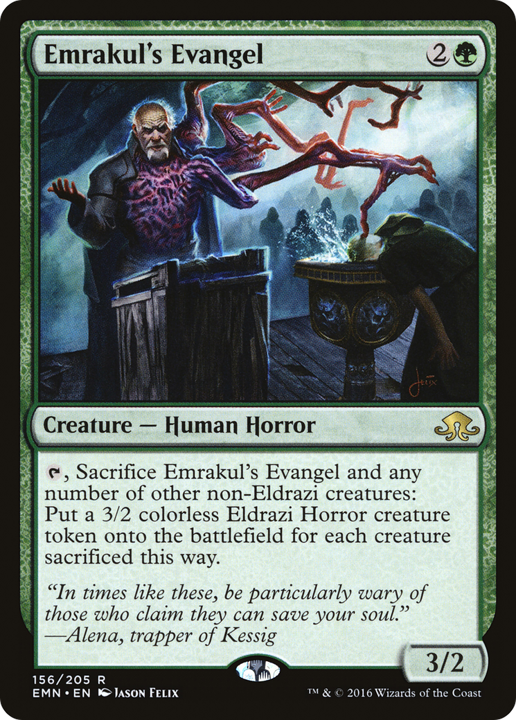 Emrakul's Evangel (EMN-156) (Foil)