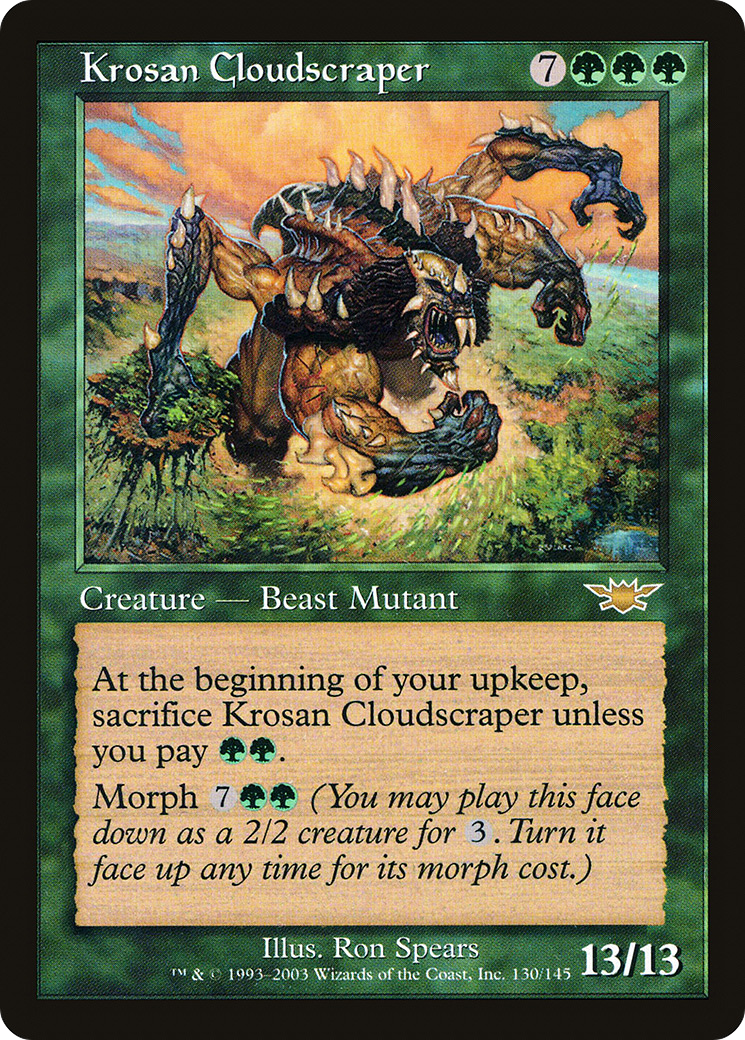 Krosan Cloudscraper (LGN-130) (Foil)