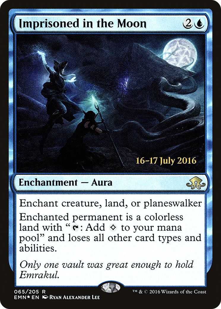 Imprisoned in the Moon (PRE-65S) (Foil)