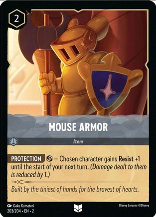 Mouse Armor (2-203) (Cold Foil)
