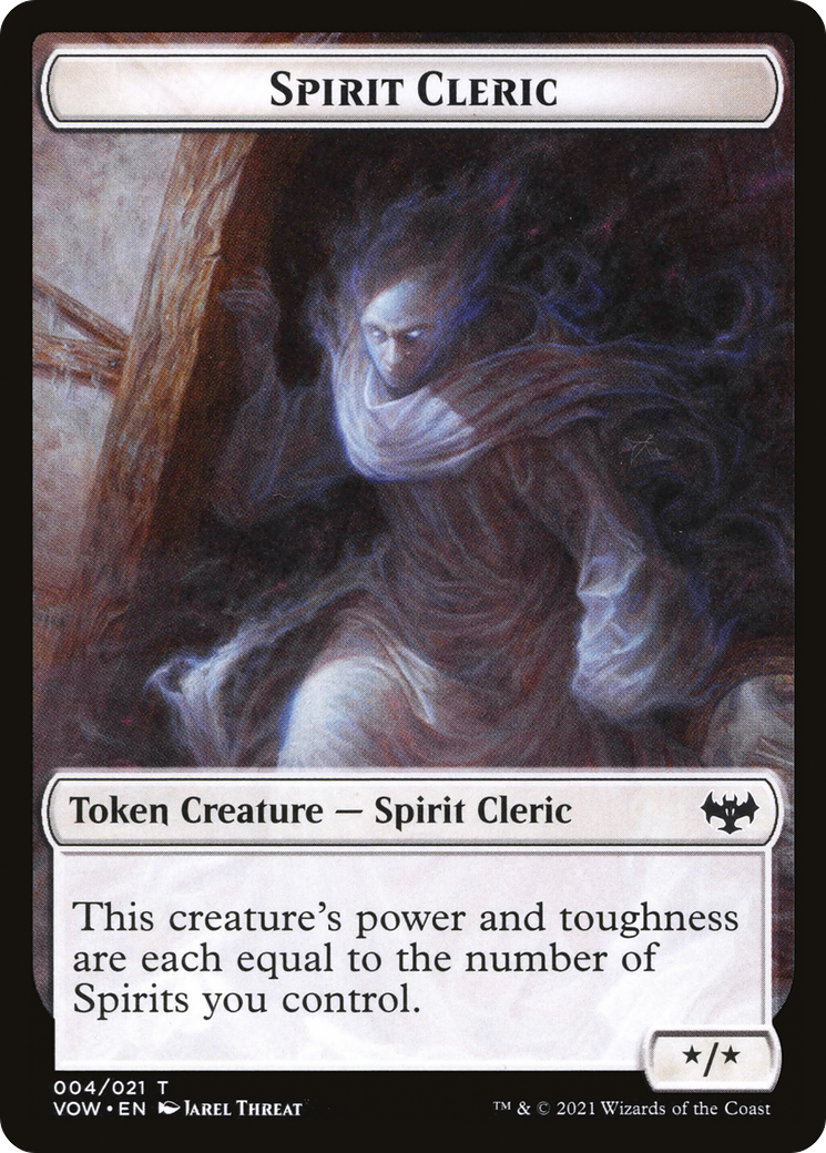 Spirit Cleric Token (TVOW-004)