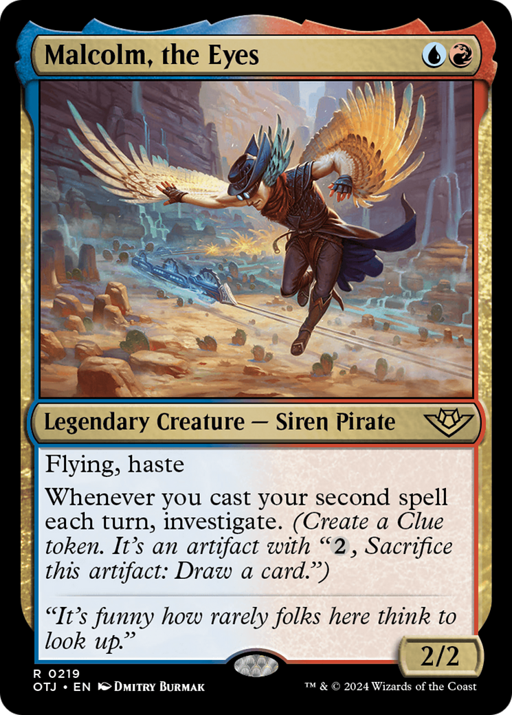 Malcolm, the Eyes (OTJ-219) (Foil)