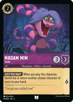 Madam Mim - Snake (2-049) (Cold Foil)