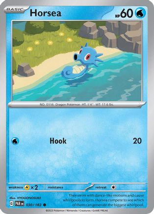 Horsea (PAR-030) (Reverse Holofoil)