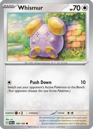 Whismur (PAR-148) (Reverse Holofoil)
