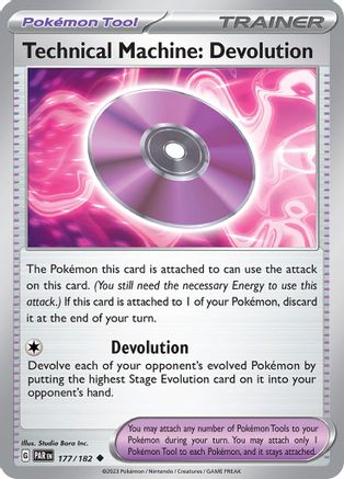 Technical Machine: Devolution (PAR-177) (Reverse Holofoil)