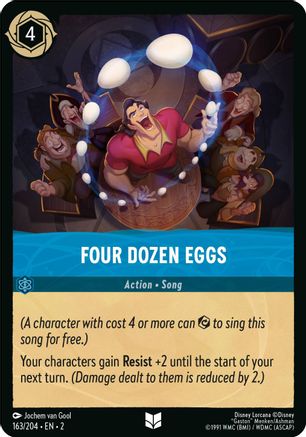 Four Dozen Eggs (2-163) (Cold Foil)