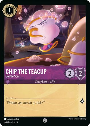Chip the Teacup - Gentle Soul (2-037) (Cold Foil)