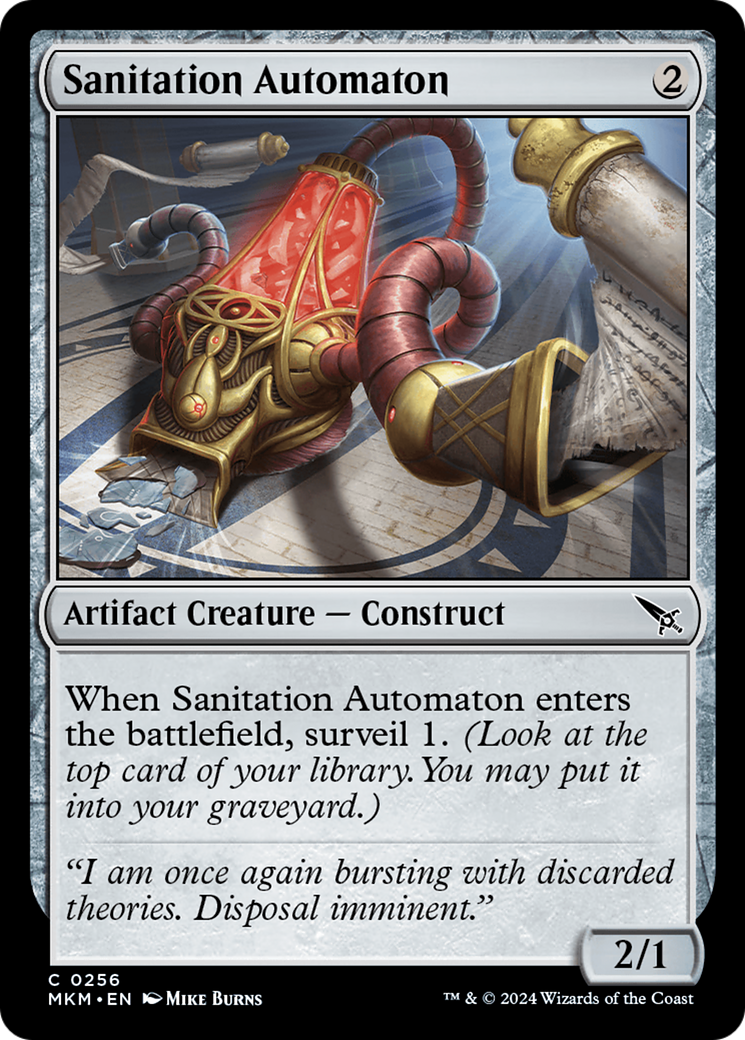 Sanitation Automaton (MKM-256) (Foil)