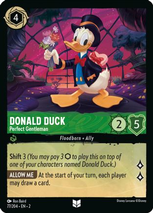 Donald Duck - Perfect Gentleman (2-077)