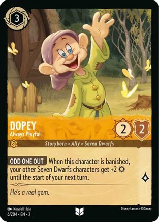 Dopey - Always Playful (2-006) (Cold Foil)