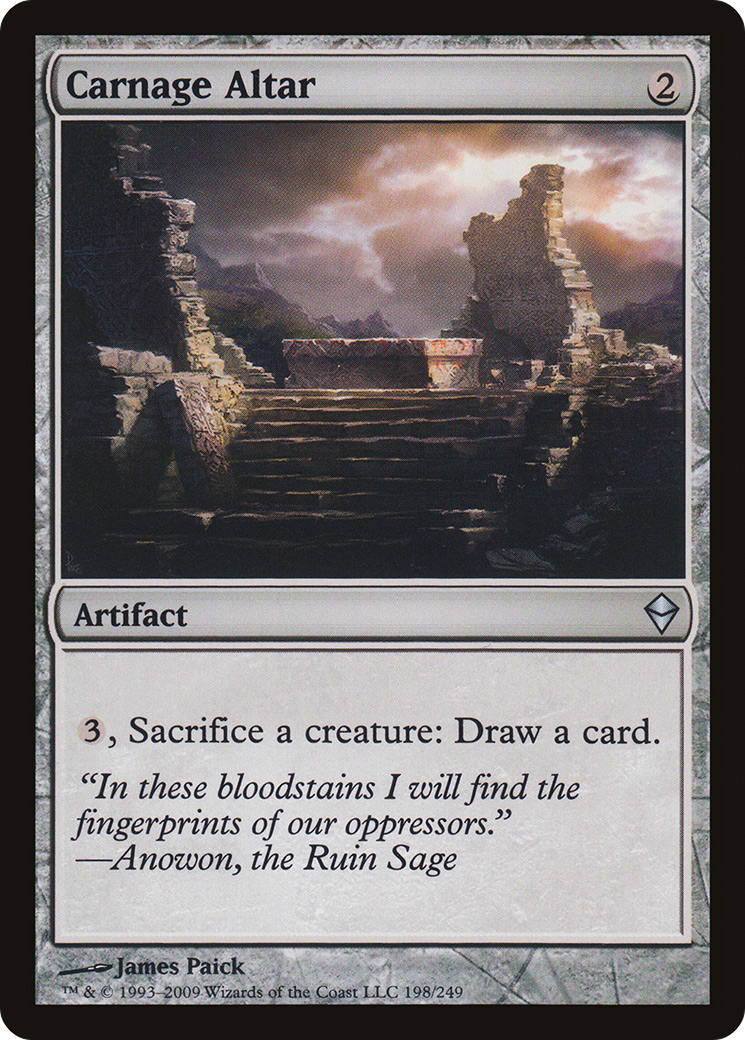 Carnage Altar (ZEN-198) (Foil)