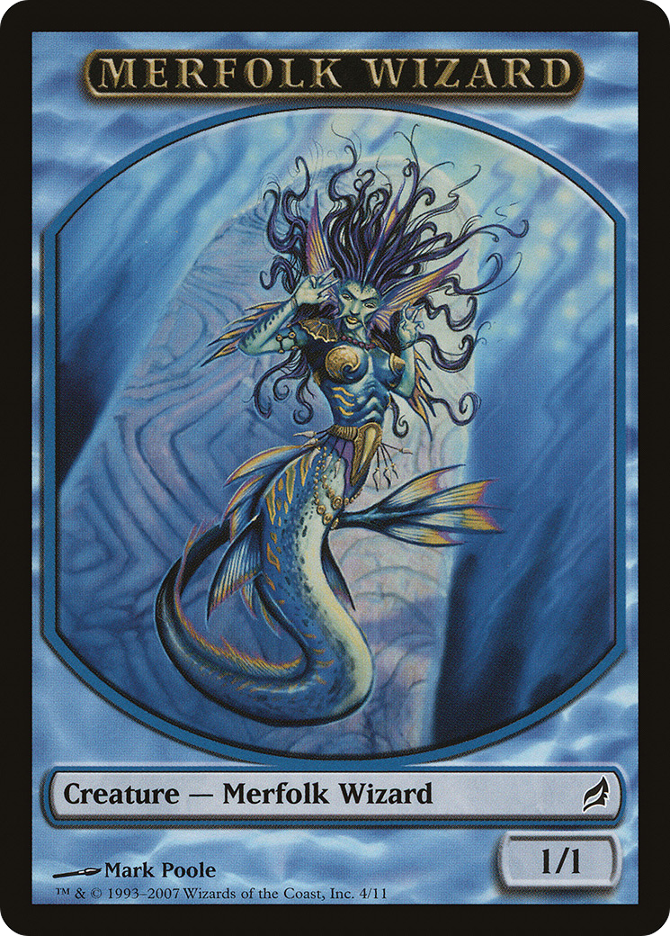 Merfolk Wizard Token (LRW-004)