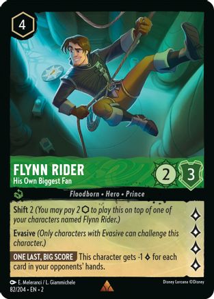 Flynn Rider - His Own Biggest Fan (2-082) (Cold Foil)