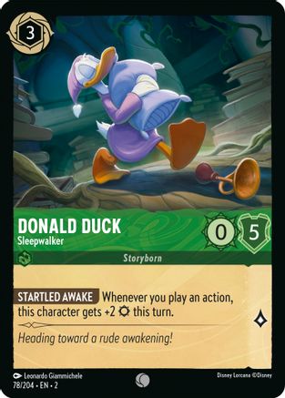 Donald Duck - Sleepwalker (2-078) (Cold Foil)