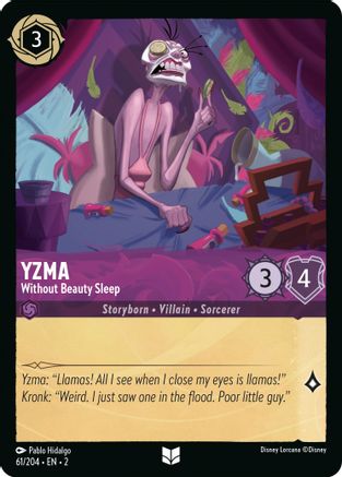Yzma - Without Beauty Sleep (2-061)