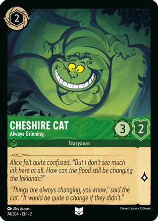 Cheshire Cat - Always Grinning (2-074)