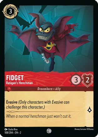 Fidget - Ratigan's Henchman (2-108) (Cold Foil)