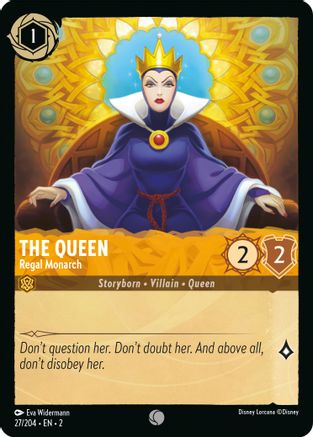 The Queen - Regal Monarch (2-027) (Cold Foil)