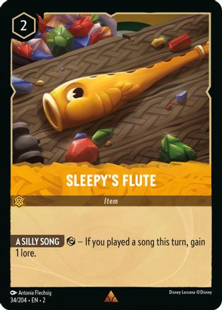 Sleepy's Flute (2-034) (Cold Foil)