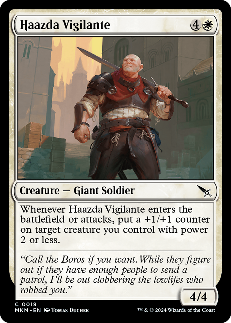 Haazda Vigilante (MKM-018) (Foil)