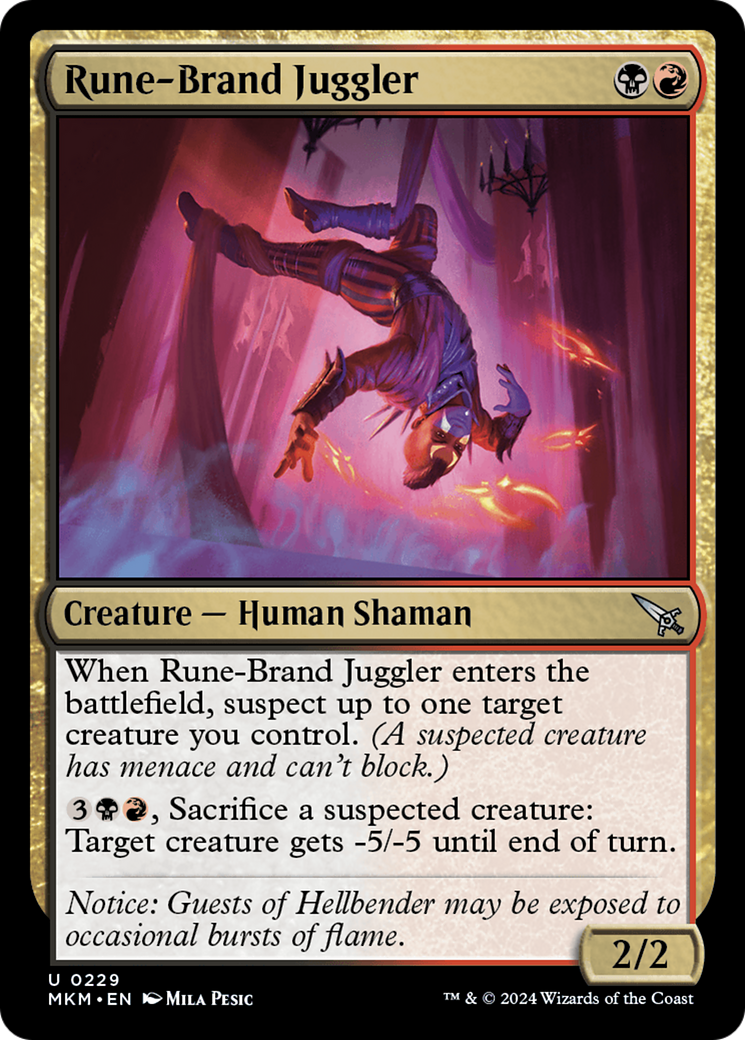 Rune-Brand Juggler (MKM-229) (Foil)