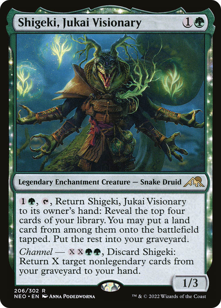 Shigeki, Jukai Visionary (NEO-206) (Foil)