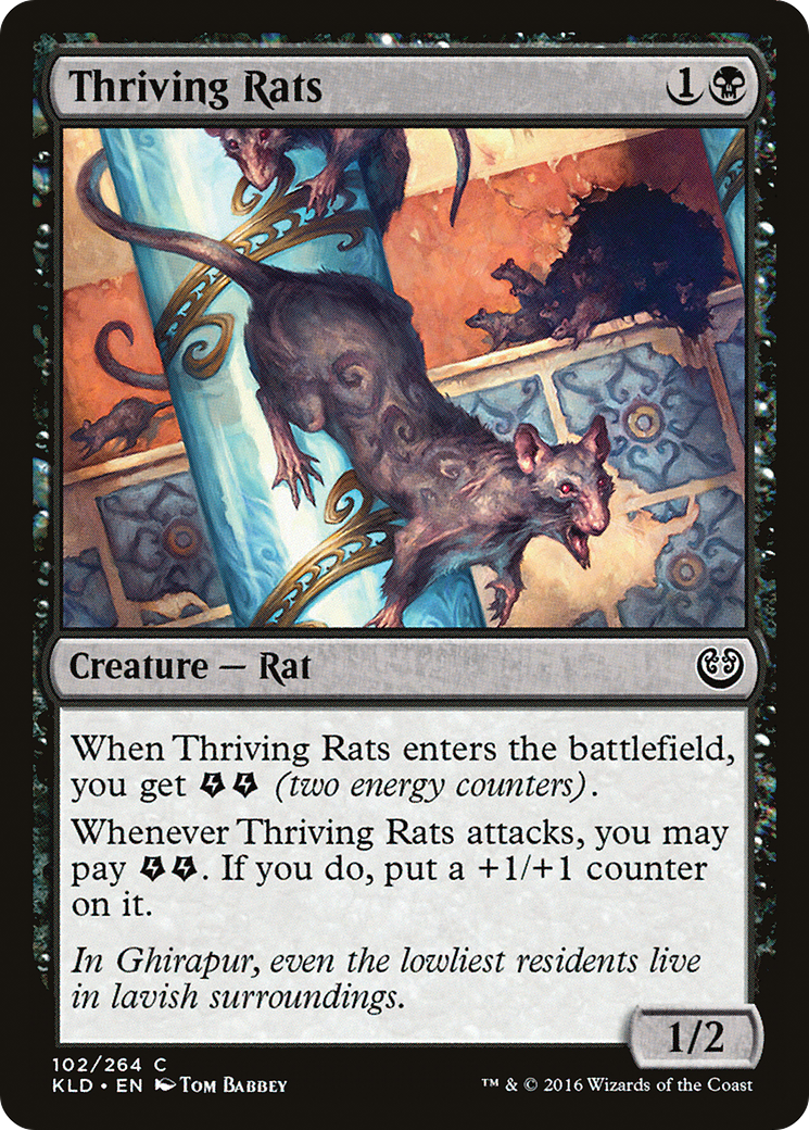 Thriving Rats (KLD-102) (Foil)