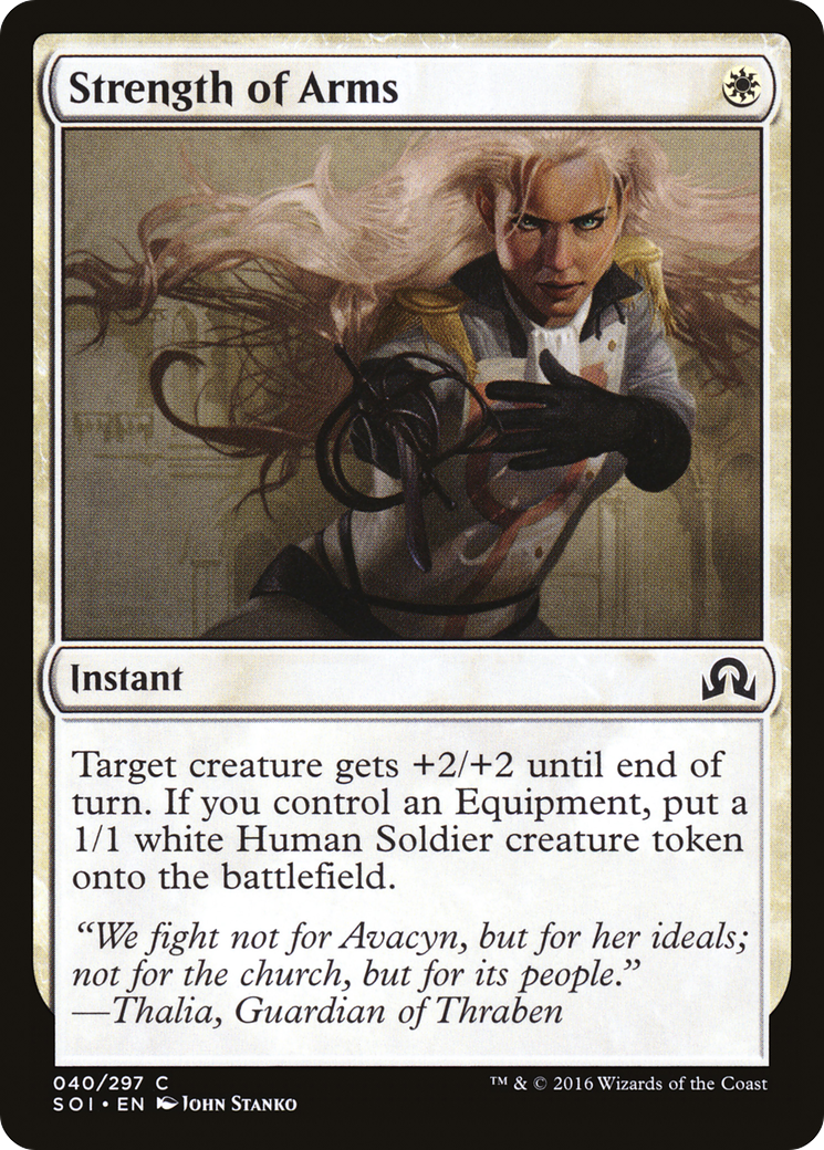 Strength of Arms (SOI-040) (Foil)