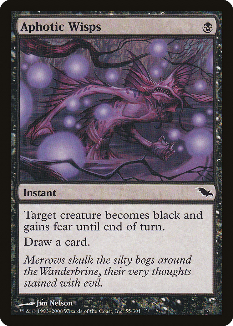 Aphotic Wisps (SHM-055) (Foil)