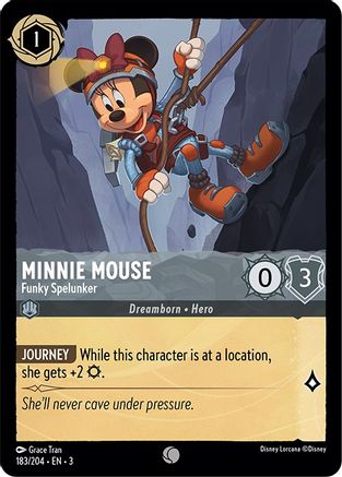 Minnie Mouse - Funky Spelunker (3-183)