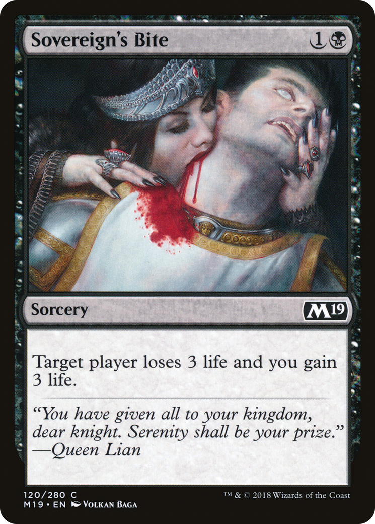 Sovereign's Bite (M19-120) (Foil)