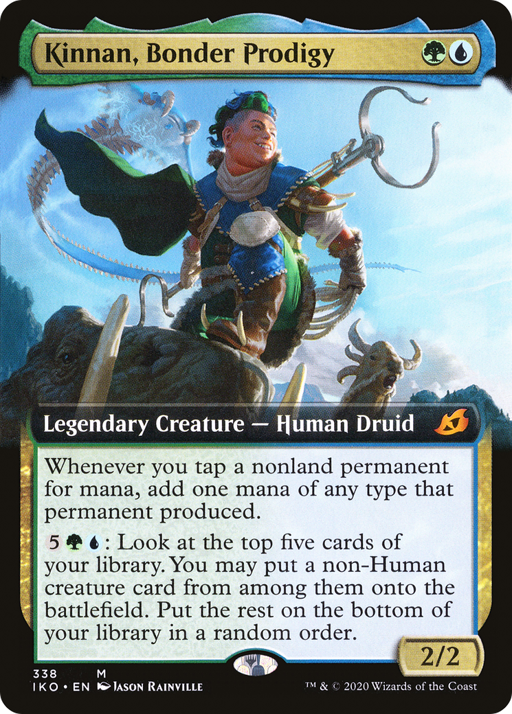 Kinnan, Bonder Prodigy (IKO-338) (Extended Art)