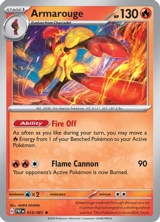 Armarouge (PAF-015) (Reverse Holofoil)
