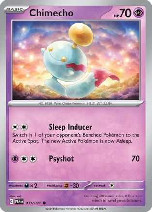 Chimecho (PAF-030) (Reverse Holofoil)