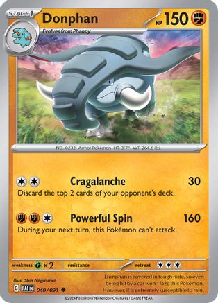 Donphan (PAF-049) (Reverse Holofoil)