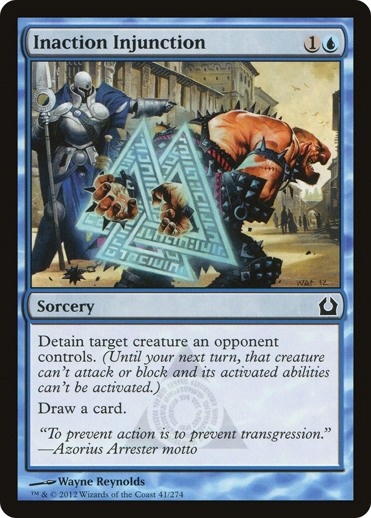 Inaction Injunction (RTR-041)
