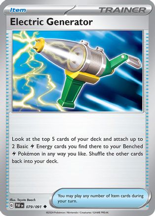 Electric Generator (PAF-079)