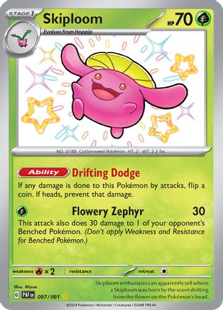Skiploom (PAF-097) (Holofoil)