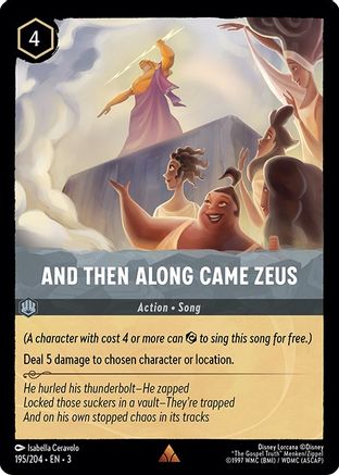 And Then Along Came Zeus (3-195) (Cold Foil)