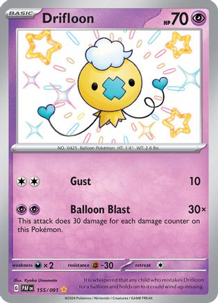 Drifloon (PAF-155) (Holofoil)