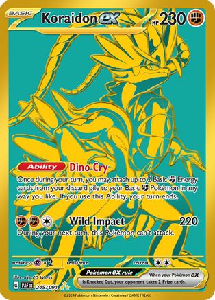 Koraidon ex (PAF-245) (Holofoil)