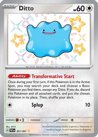 Ditto (PAF-201) (Holofoil)
