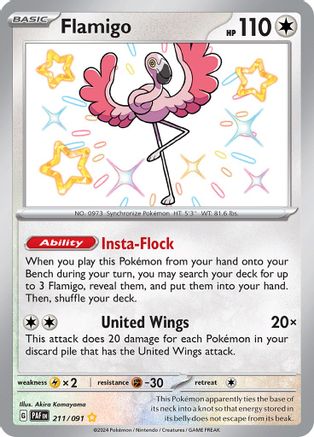 Flamigo (PAF-211) (Holofoil)